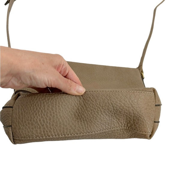 Max Studio Taupe Shoulder Crossbody Bag - Picture 6 of 15